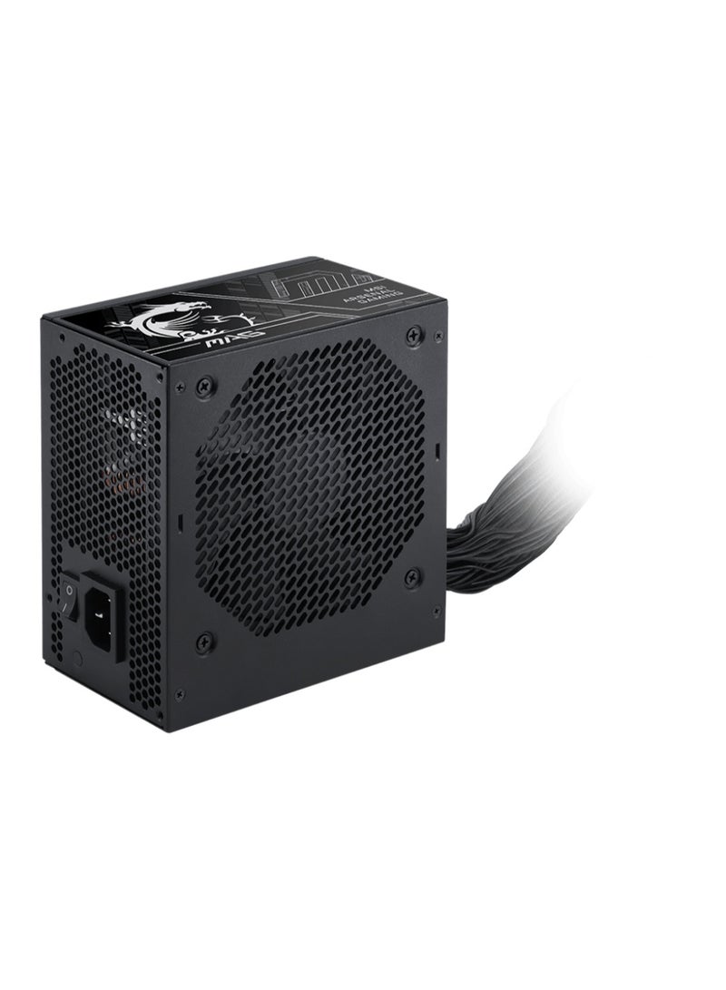 MSI MAG A650BN PCIE5 III 650W Power Supply, 80+ Bronze, ATX 3.1, PCIe 5.1 12V-2x6, Dual EPS, 120mm Fan, Non-Modular Power Supply, Black | 306-7ZPTY18-HD8 - Image 4